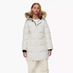 Aritzia Powder Parka - Medium Light Birch - Brand New in Box w/ Tags